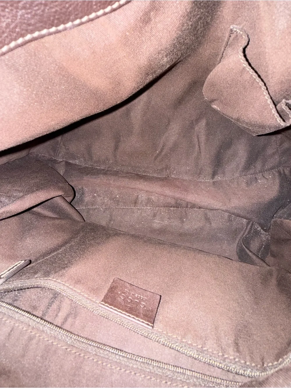 Gucci Web Monogram Canvas Hobo Bag
